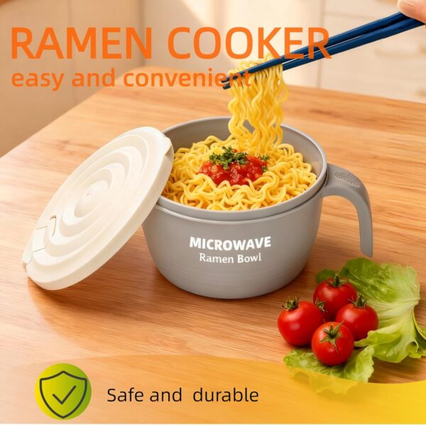 Noodle Bowl BPA Free and Dishwasher Safe Set