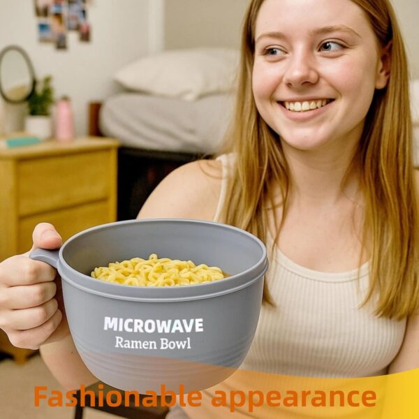 Noodle Bowl BPA Free and Dishwasher Safe Set