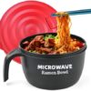 Ramen Cooker Bowl - 45 oz Microwaveable Noodle