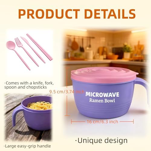 41MQ3IVmH3L._AC_-4.jpg Layron Ramen Cooker Bowl - 45 oz