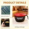 Ramen Cooker Bowl - 45 oz Microwaveable Noodle