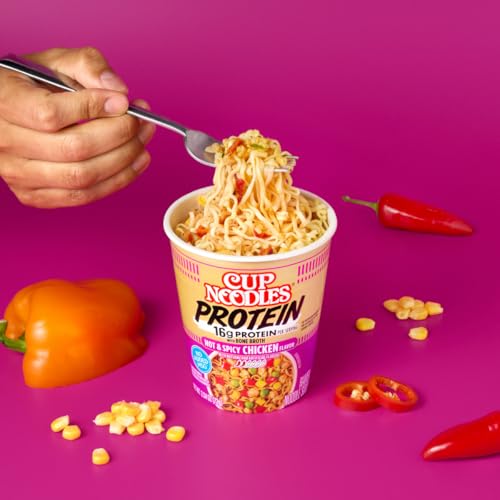 Version 1.0.0 Noodles Protein Chicken Flavour Spicy with Bone Broth