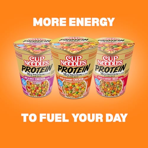 Version 1.0.0 Noodles Protein Chicken Flavour Spicy with Bone Broth