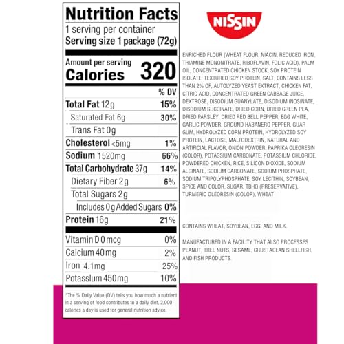 Version 1.0.0 Noodles Protein Chicken Flavour Spicy with Bone Broth