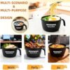 Ramen Cooker Bowl - 45 oz Microwaveable Noodle