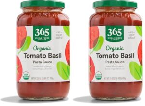 365 by Whole Foods Market, Organic Tomato Basil Pasta Sauce