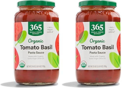 Version 1.0.0 365 by Whole Foods Market, Organic Tomato Basil Pasta Sauce