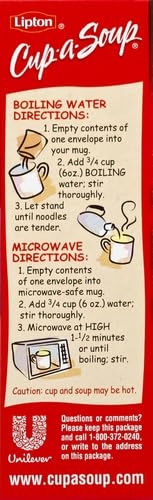 Lipton Cup-aSoup InstantSoup Chicken Noodle 4 Count