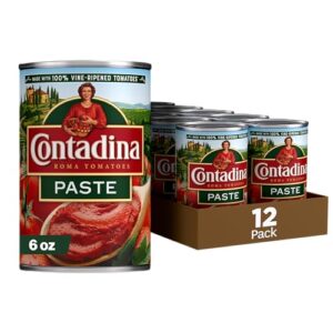 CONTADINA Tomato Paste, 12 Pack, 6 oz Can