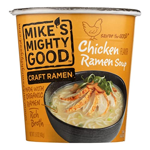 Version 1.0.0 Mike's Mighty Good Ramen Soup, Chicken, 1.6 Oz (Pack of 6)