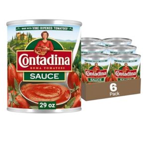 Contadina Tomato Sauce, 29 oz (Pack of 6 Cans)