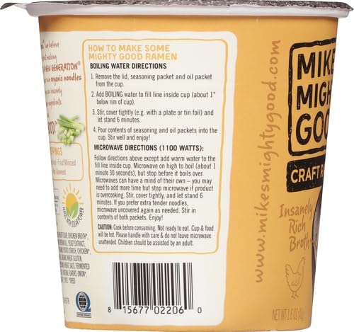 Version 1.0.0 Mike's Mighty Good Ramen Soup, Chicken, 1.6 Oz (Pack of 6)