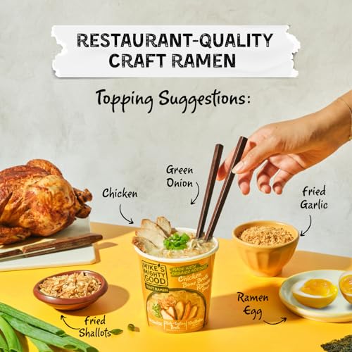 Version 1.0.0 Good Bone Broth Chicken Ramen Cup (Pack of 6) – 10g