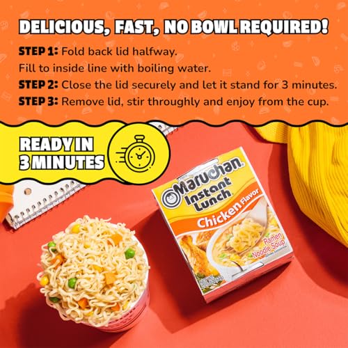 Maruchan Instant Lunch Chicken Flavor, 2.25 Ounce