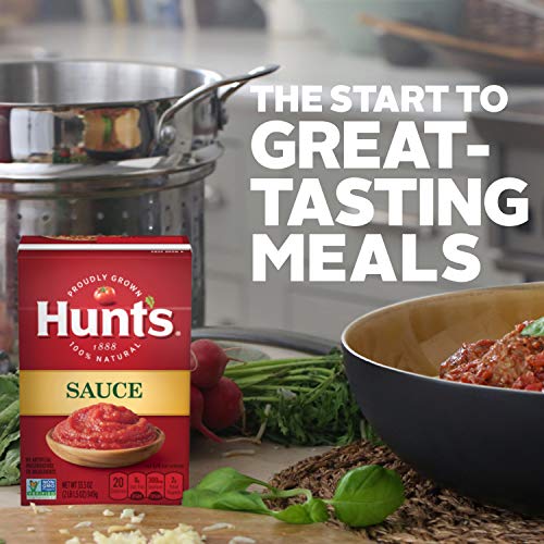 Hunt’s Tomato Sauce, Perfect for Chili & Soups, 33.5 oz