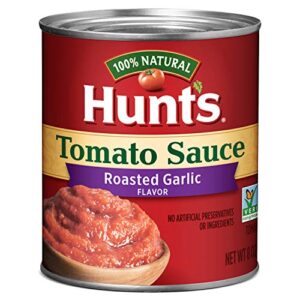 Hunt’s Tomato Sauce with Roasted Garlic 8 oz. Can