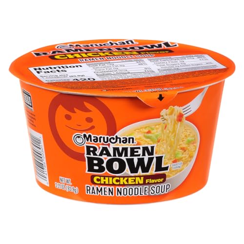 Ramen Bowl Microwaveable Ramen Soup Mix, 3.31 Oz, 6 Count