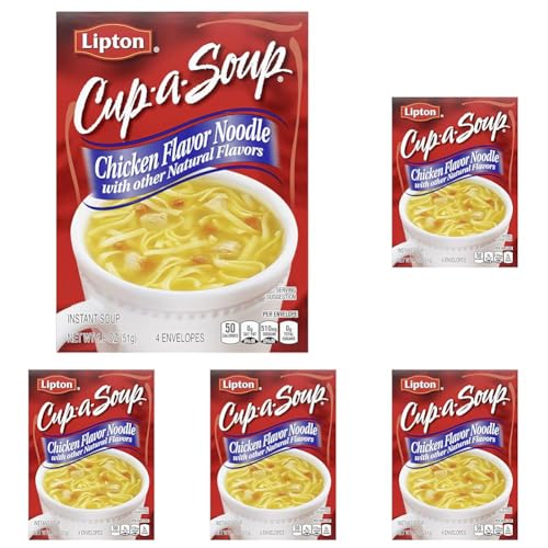Lipton Cup-aSoup InstantSoup Chicken Noodle 4 Count