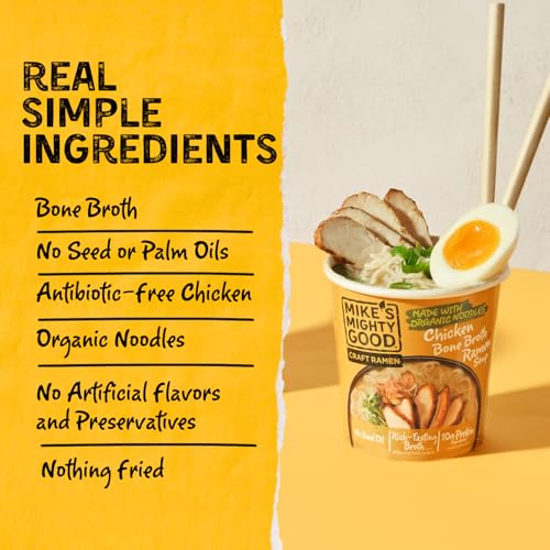 Version 1.0.0 Good Bone Broth Chicken Ramen Cup (Pack of 6) – 10g