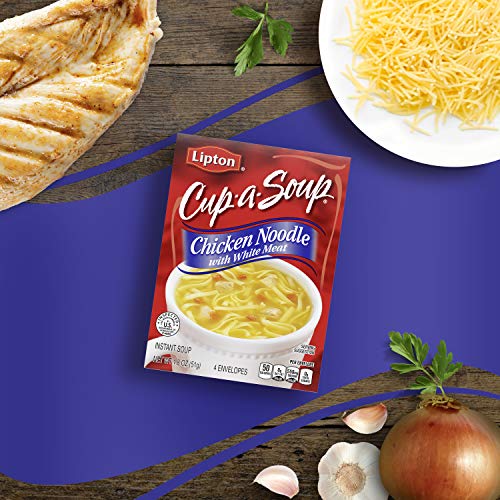 Lipton Cup-aSoup InstantSoup Chicken Noodle 4 Count