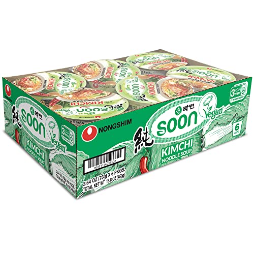 Version 1.0.0 Nongshim Soon Kimchi Noodle Cup,2.64 Ounce,(Pack of 12)