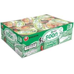 Nongshim Soon Kimchi Noodle Cup,2.64 Ounce,(Pack of 12)
