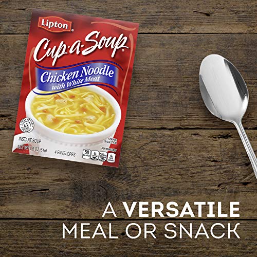 Lipton Cup-aSoup InstantSoup Chicken Noodle 4 Count