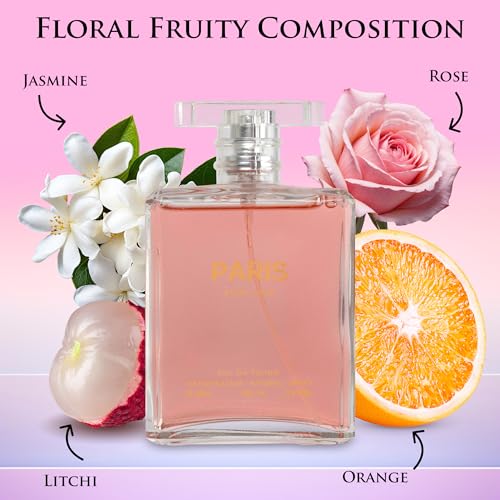 NovoGlow Paris For Her Eau de Parfum Spray Perfume, Fragrance for Women